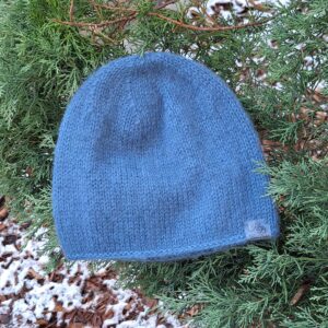 Alpaka-meriino beanie teksasinine