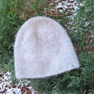 Alpaka-meriino beanie helehall
