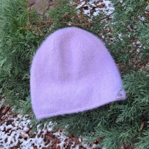 Alpaka-meriino beanie helelilla
