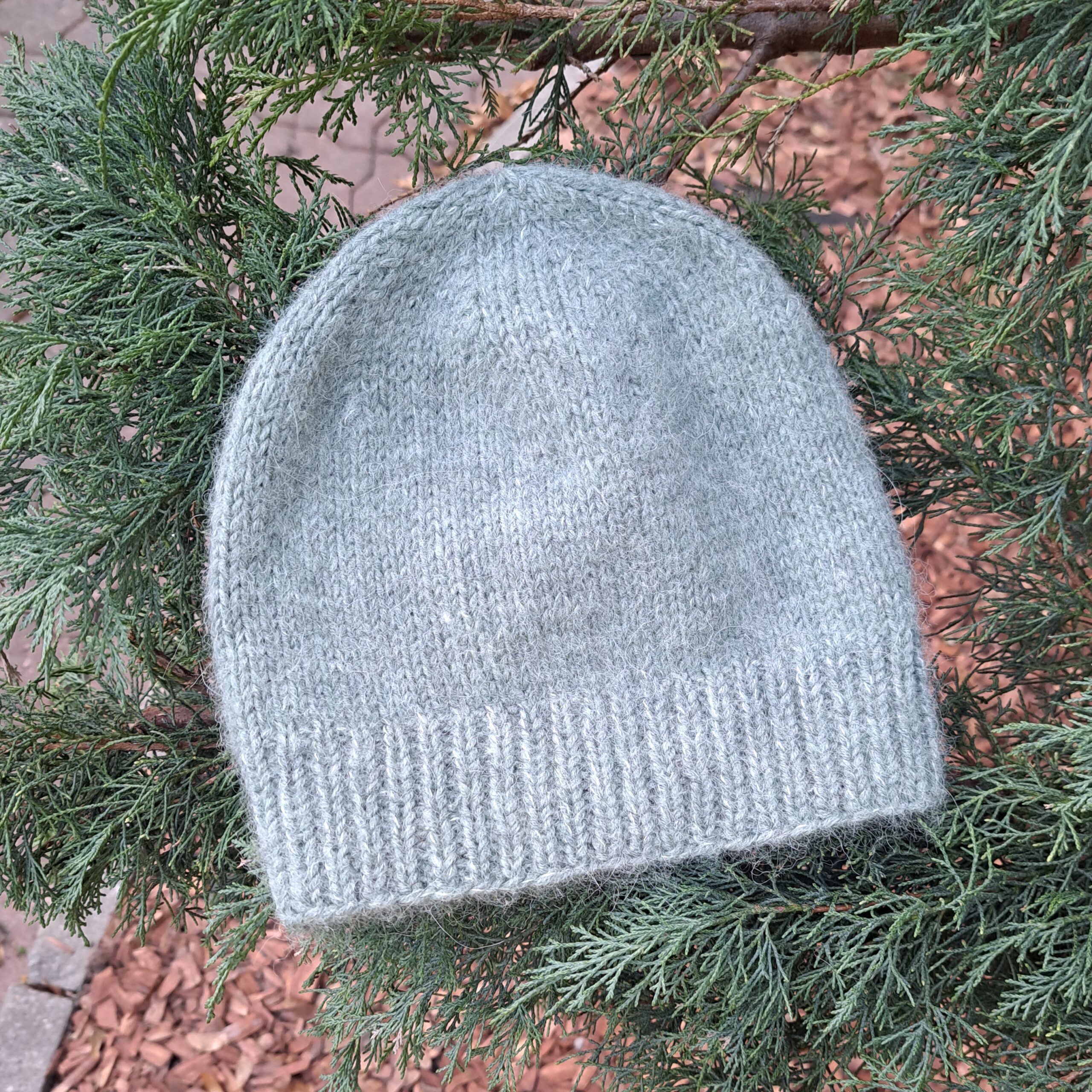 Alpaka-meriino beanie soonikuga salveiroheline